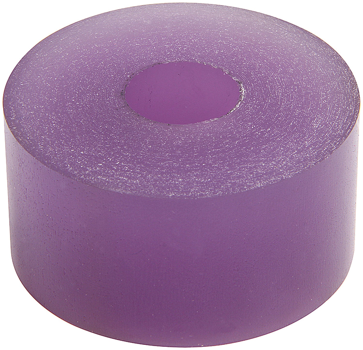 Allstar Performance ALL64378 Bump Stop Puck, 2 Inch Outer Diameter, 0.5 Inch Inner Diameter, 1 Inch Tall, Polyurethane, Purple, 14mm Shock Mount