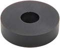 Allstar Performance ALL64379 Bump Stop Puck, 2 Inch Outer Diameter, 0.5 Inch Inner Diameter, 0.5 Inch Height, 65 Durometer Polyurethane, Black, Fits 14mm Shock Mounts