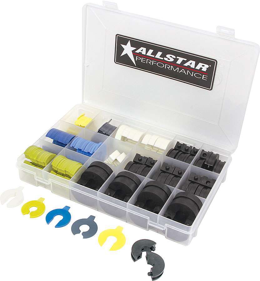 Allstar Performance ALL64404 14mm Shock Shim Deluxe Kit with Various Styles and Thicknesses