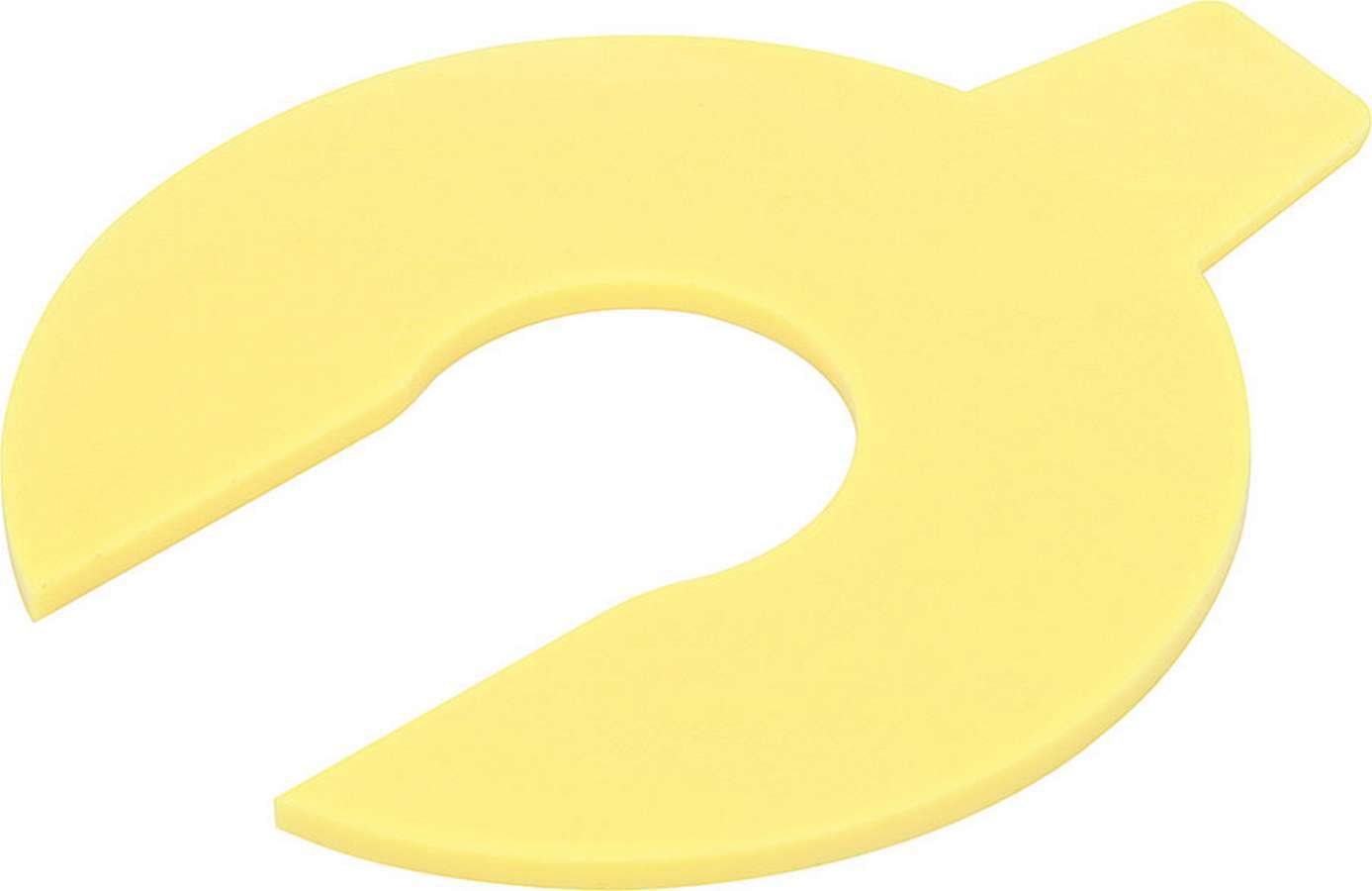 Allstar Performance ALL64450 U-Shaped Shock Shim Set for 16mm Shocks, 1/16 Inch Thickness, Yellow Plastic