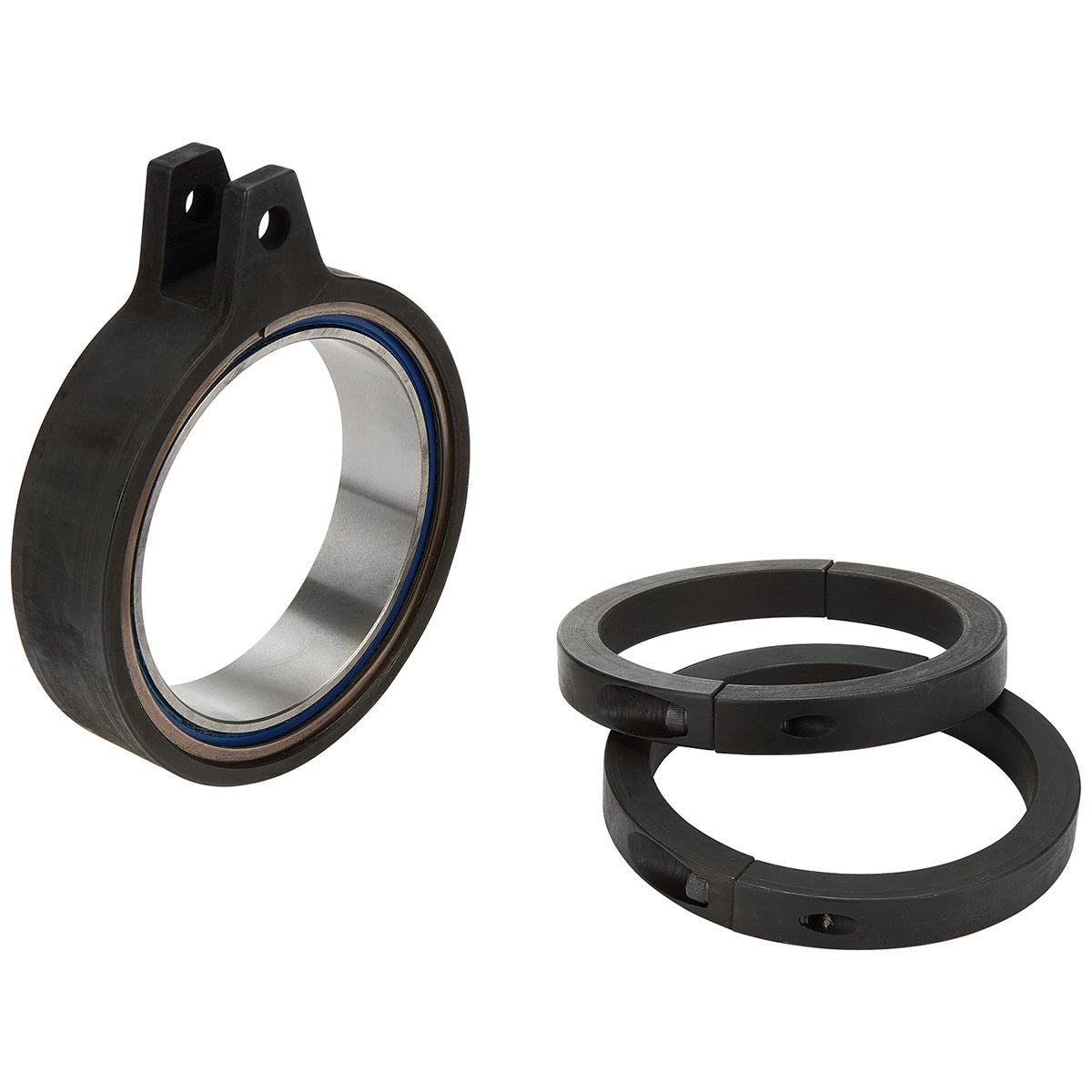 Allstar Performance ALL68332 Limit Chain Clamp, 1 Piece Steel, Black Powder Coat, 3 Inch Outer Diameter Tube