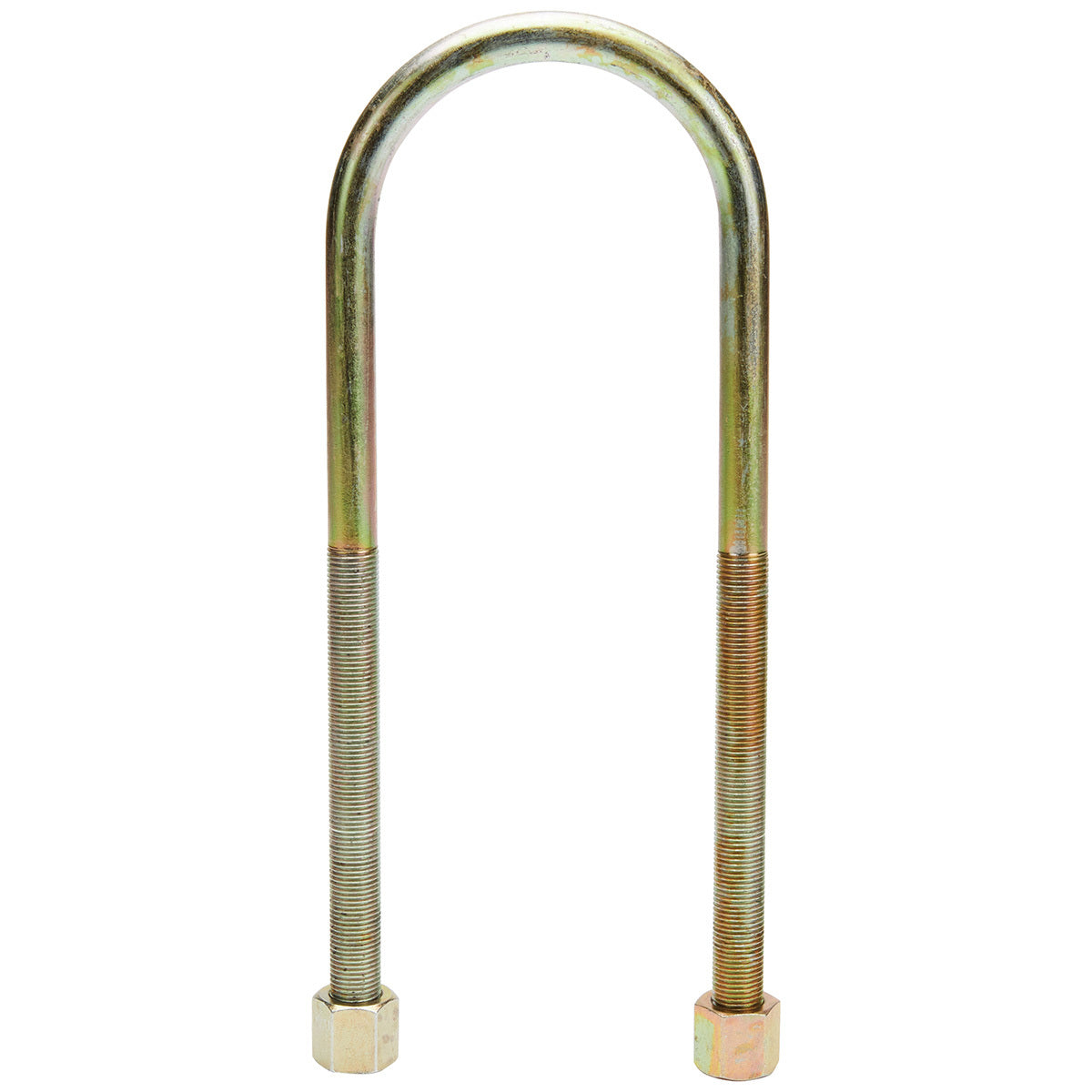 Allstar Performance ALL68344 U-Bolt for 3 Inch Axle Tube, Steel, Cadmium Finish, 10 Inch Length, 1/2-20 Right Hand Thread