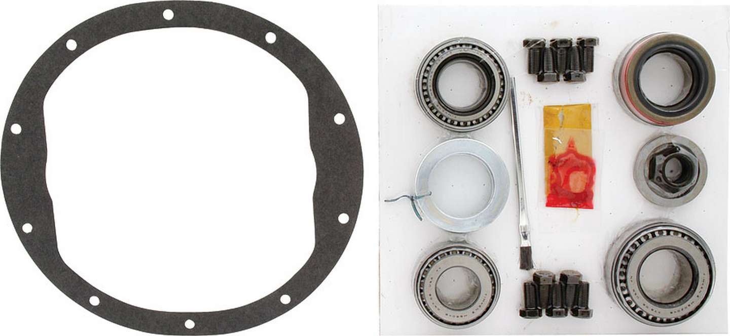 Allstar Performance ALL68521 Differential Installation Kit for GM 8.5 Inch 10-Bolt Axle - Includes Bearings, Crush Sleeve, Gaskets, Hardware, Seals, Shims, and Thread Locker