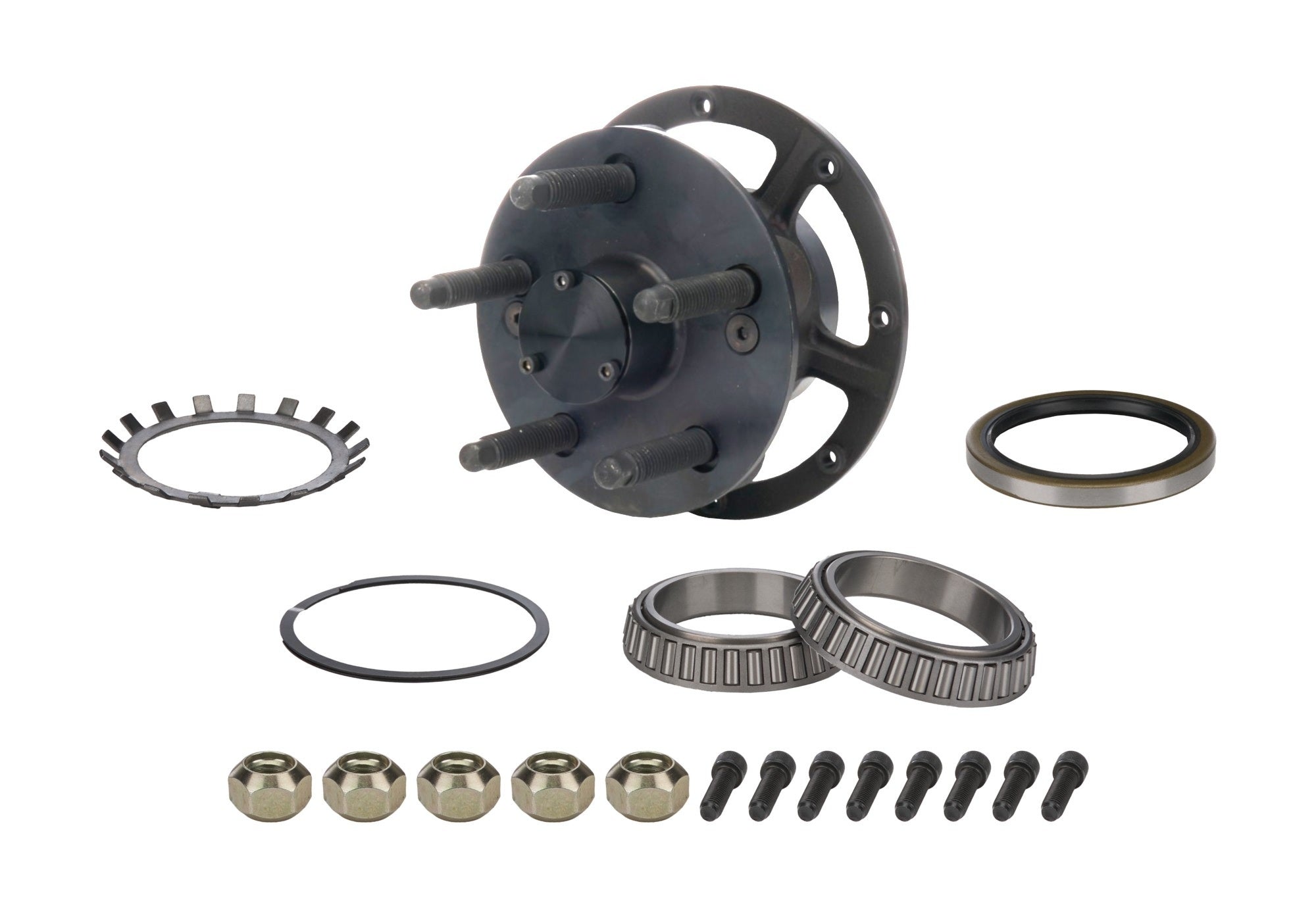 Allstar Performance ALL68807 5x4.75 Rear Wheel Hub Kit for Chevrolet Grand National with 8x7 Inch Rotor and Steel Construction