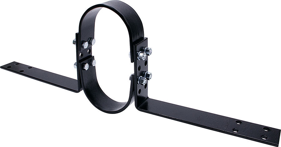 Allstar Performance ALL69000 Drive Shaft Loop, 1/4 Inch Thickness, 2 Inch Width, Adjustable Steel, Black Finish