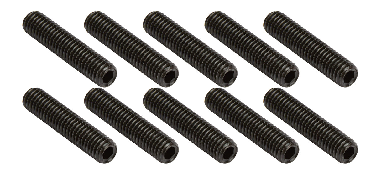 Allstar Performance ALL72056 Quick Change Gear Cover Stud Kit, 3/8-16 Thread, 1-3/4 Inch Length, Steel with Black Oxide Finish, Set of 10