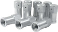 ALLSTAR Performance ALL72060 Aluminum Nut Set with 3/8-16-Inch Thread, Clear Anodized, Pack of 10