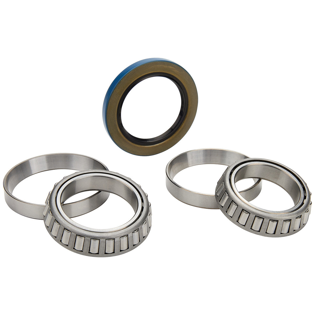 Allstar Performance ALL72313 1 Ton Bearing Set with Tapered Roller Bearings and Seal for Heavy-Duty Applications
