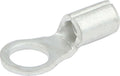 Allstar Performance ALL76001 Ring Terminal with #6 Hole for 22-18 Gauge Wires, Tin Plated Copper, Pack of 20
