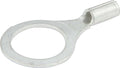Allstar Performance ALL76006 Ring Terminal, 3/8 Inch Hole, Non-Insulated, Copper, Tin Plated, Pack of 20