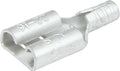 Allstar Performance ALL76008 Blade Terminal Female Non-Insulated 22-18 Gauge, Tin Plated Copper, Pack of 20
