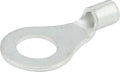 Allstar Performance ALL76014 Ring Terminal, 1/4 Inch Hole, Non-Insulated, Copper, 16-14 Gauge, Pack of 20