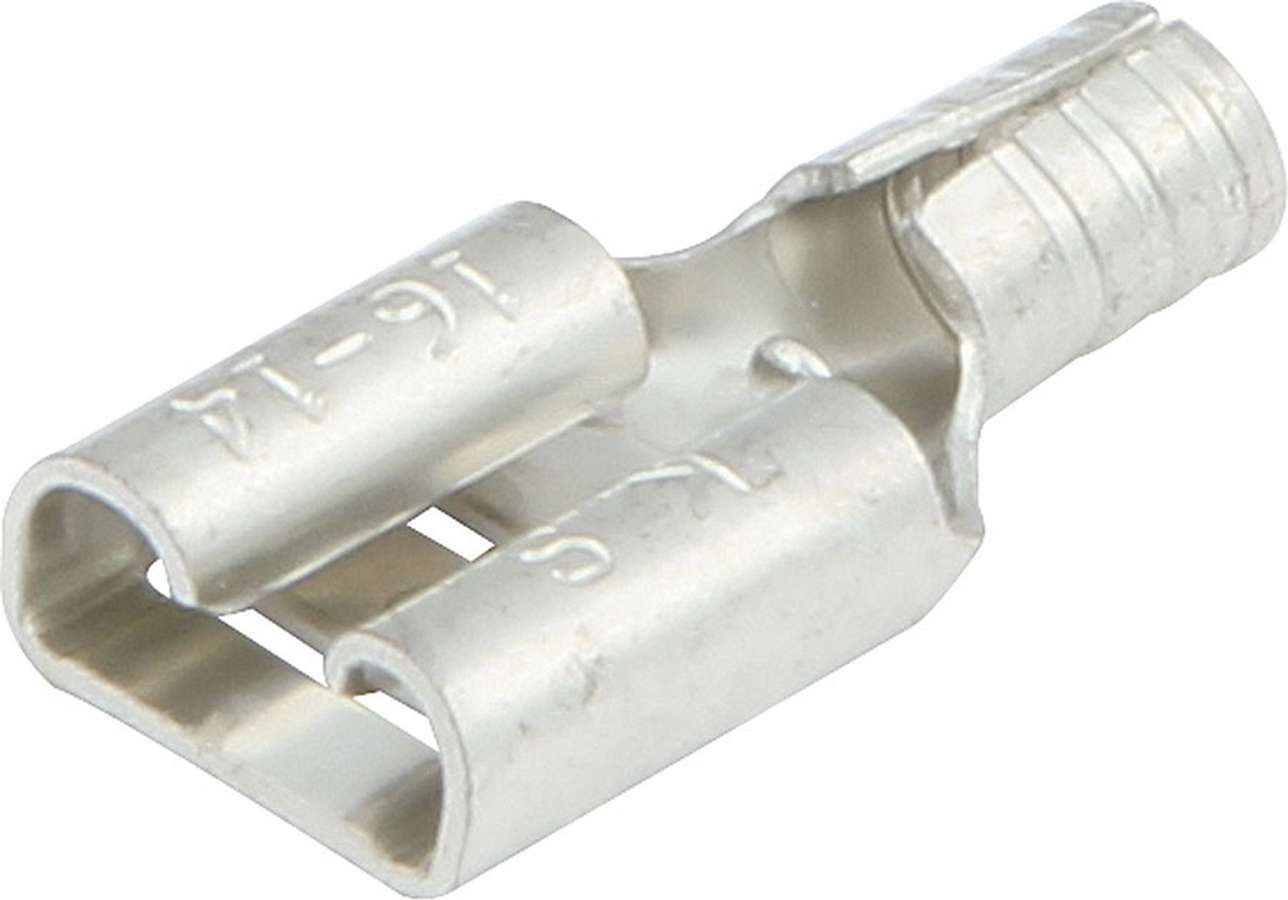 Allstar Performance ALL76018 Blade Terminal Female Non-Insulated 16-14 Gauge Copper Set of 20