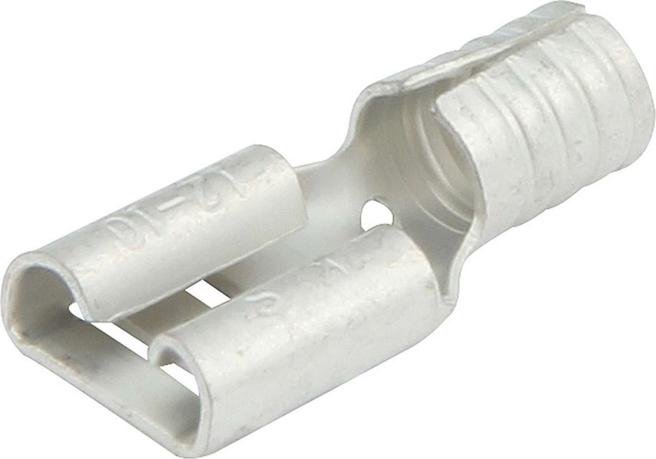 Allstar Performance ALL76028 Female Non-Insulated Spade Terminal Set of 20 for 12-10 Gauge Wire