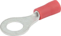 Allstar Performance ALL76034 Insulated Ring Terminal 1/4 Inch Hole for 22-18 Gauge Wire, Set of 20