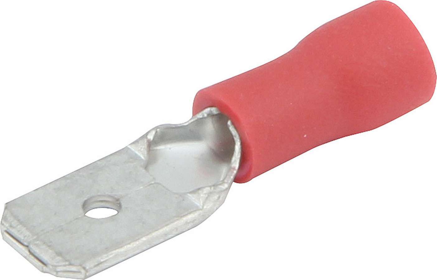 Allstar Performance ALL76037 Male Insulated Spade Terminal Set, 22-18 Gauge Wire, Tin Plated Copper, Red