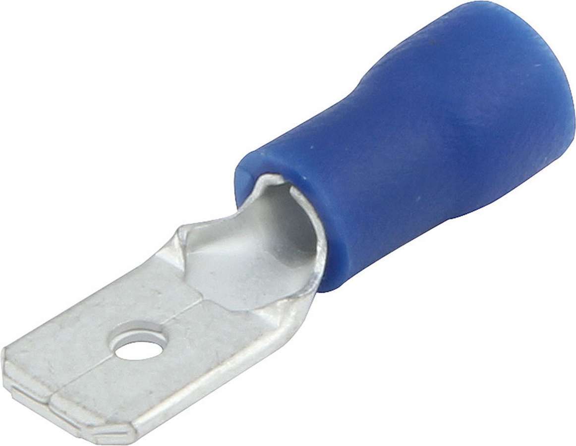 Allstar Performance ALL76047 Blade Terminal Male Insulated 16-14 Gauge, Tin Plated Copper, Blue, Pack of 20