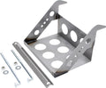 Allstar Performance ALL76101 Battery Tray 10 Inch Length by 7.25 Inch Width Steel Frame With Hooks