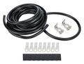 Allstar Performance ALL76111 Battery Cable Kit, 2 Gauge, 15 Ft, Black Copper Terminals and Heat Shrink