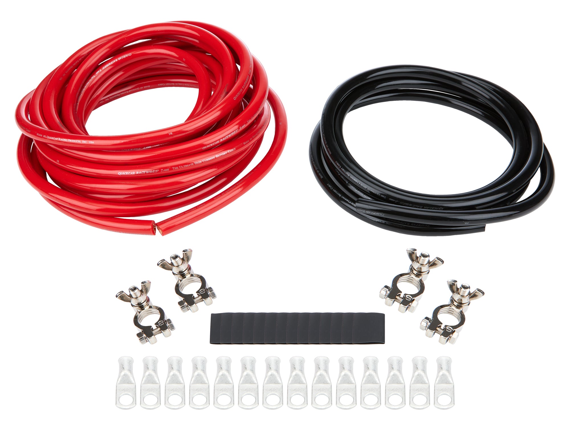 Allstar Performance ALL76112 Battery Cable Kit 2 Gauge for Dual Battery Systems