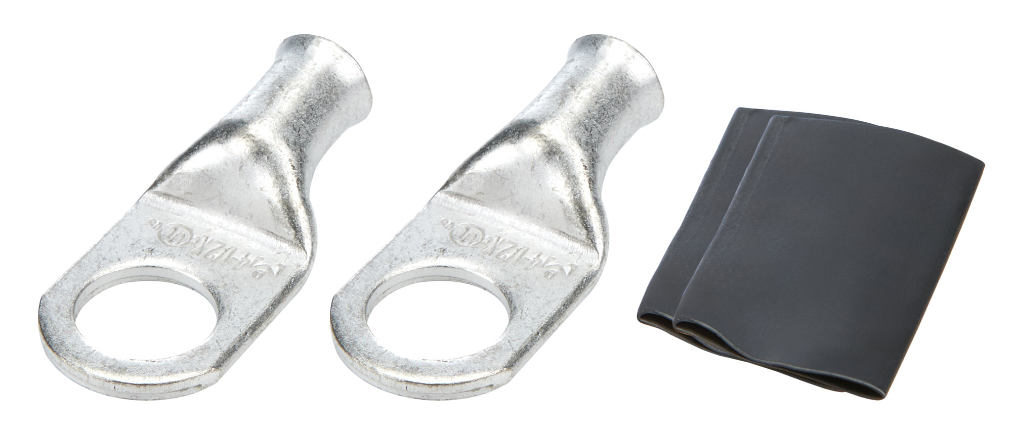 Allstar Performance ALL76129 Battery Terminal Ring Terminals 4 Gauge 1/2 Inch Eyelet Brass Pair