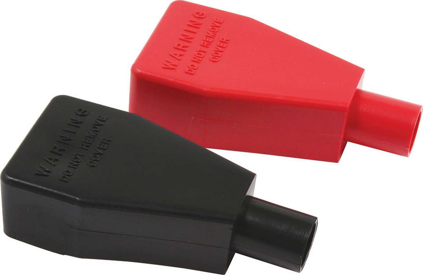 Allstar Performance ALL76150 Battery Terminal Cover Set with Red and Black Rubber Top Post Caps