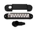 ALLSTAR Performance ALL76172 Buss Bar Black 12-Wire Terminal Block with Cover