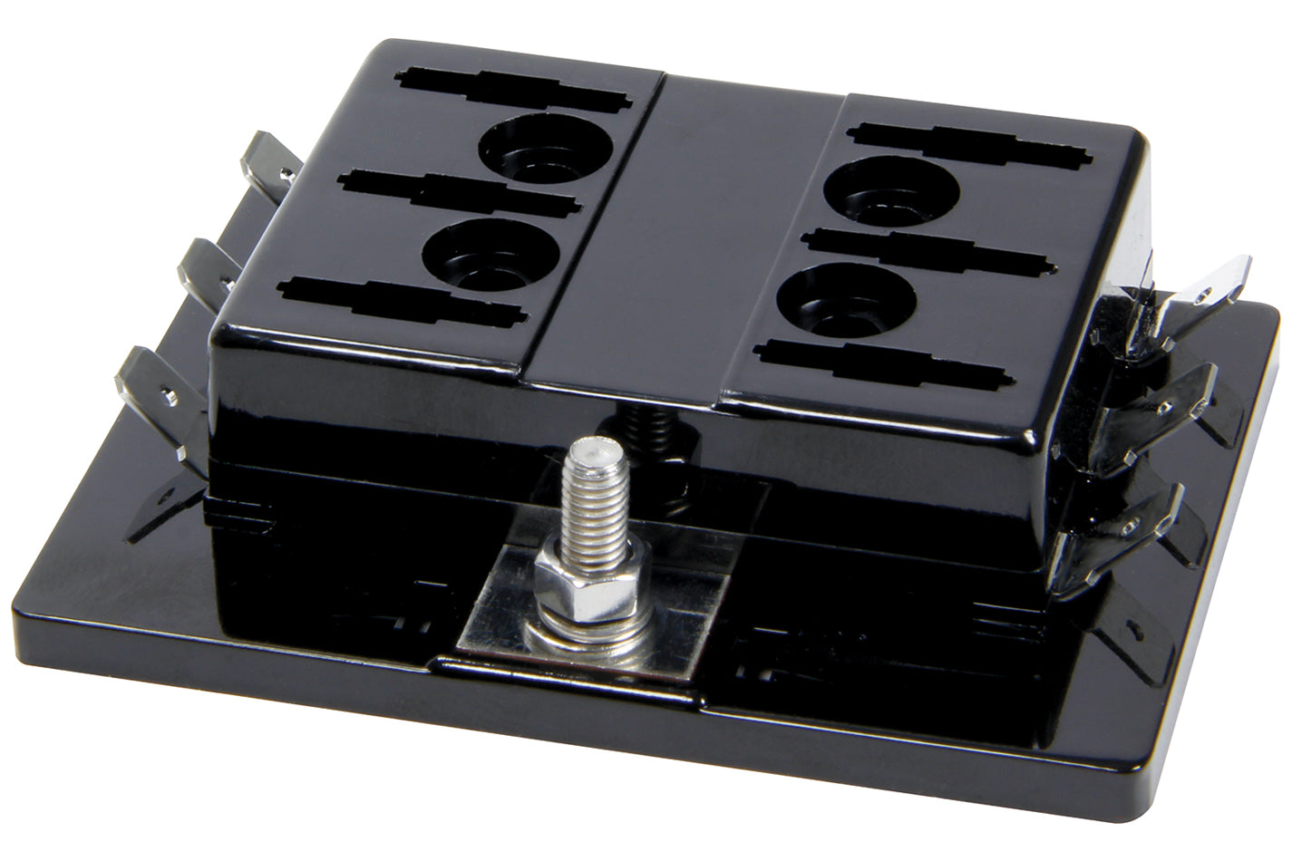 Allstar Performance ALL76180 6-Circuit Auxiliary Fuse Block for Automotive and Marine Applications