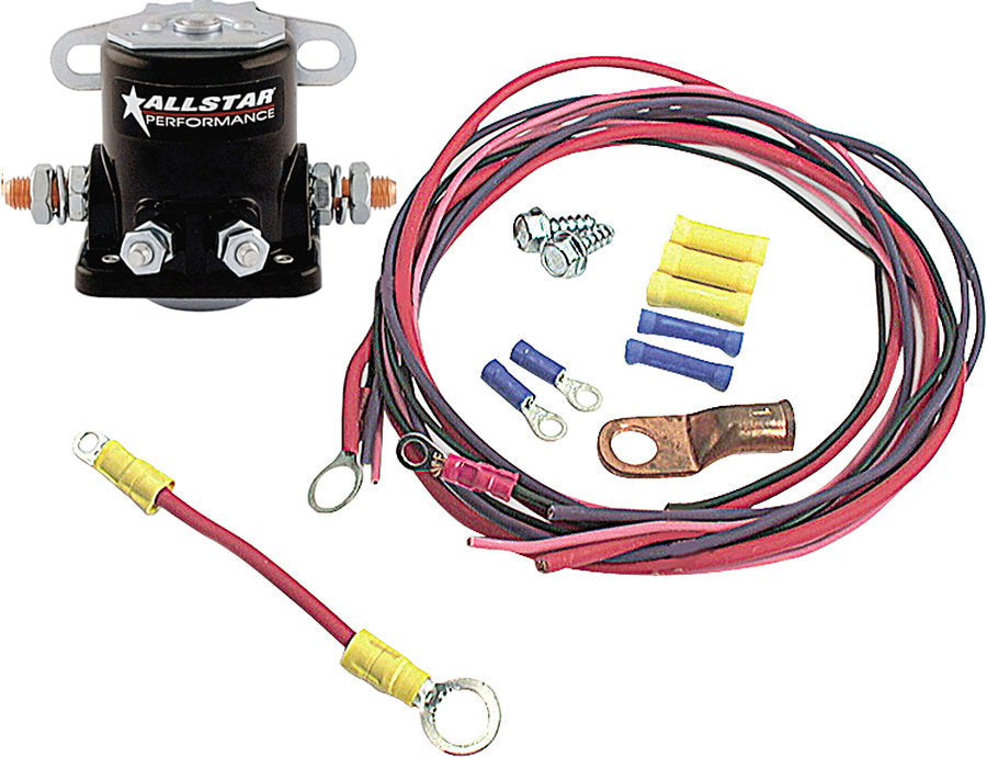 Allstar Performance ALL76202 Ford Style Starter Solenoid with Wiring Kit