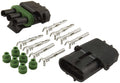 Allstar Performance ALL76267 Weather Pack 3-Wire Connector Kit