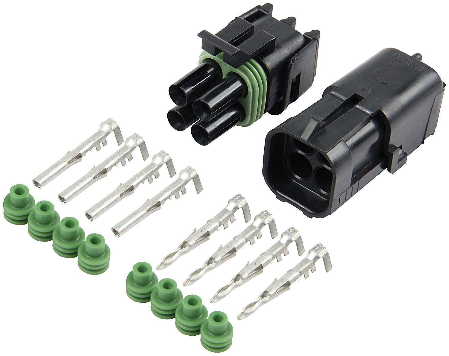 Allstar Performance ALL76269 4-Wire Weather Pack Sealed Connector Kit