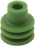 Allstar Performance ALL76281 Weather Pack Cable Seal Set of 10, Green, 20-18 Gauge Wire