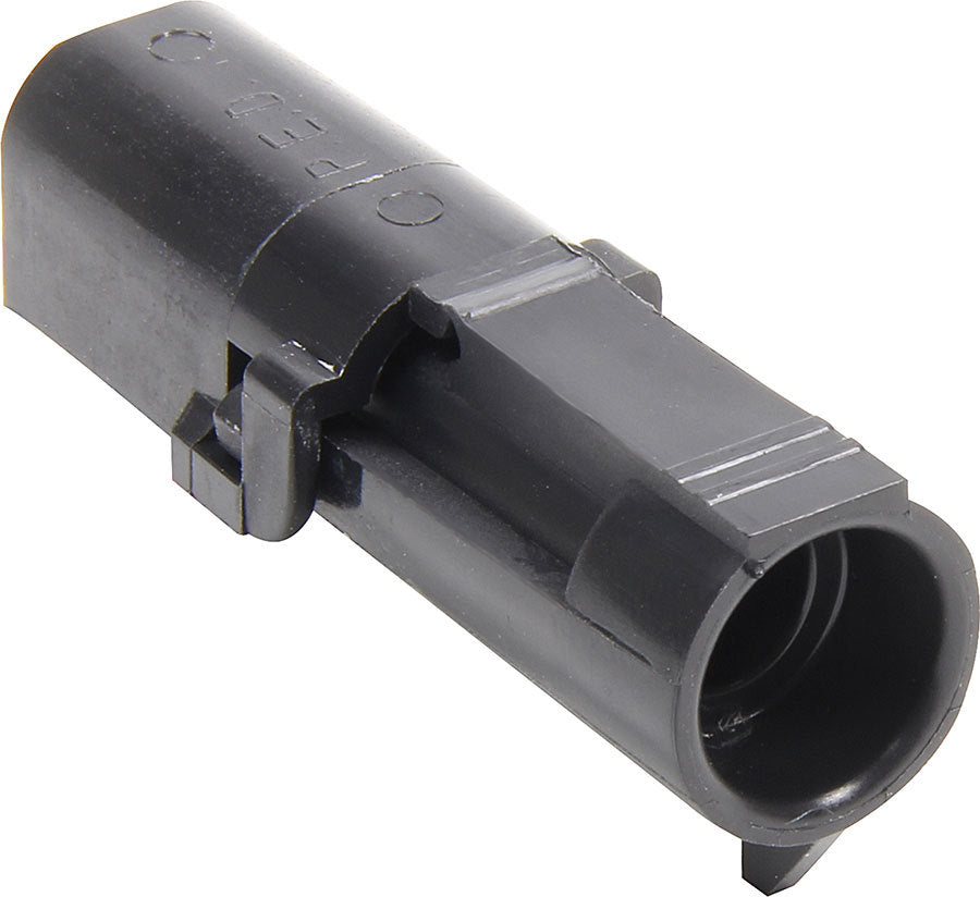 Allstar Performance ALL76289 Weather Pack Male Housing with 1 Pin for 12V Applications