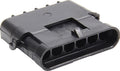 Allstar Performance ALL76299-10 Weather Pack Housing Male 6-Pin 12V 20 Amp Plastic Black Set of 10