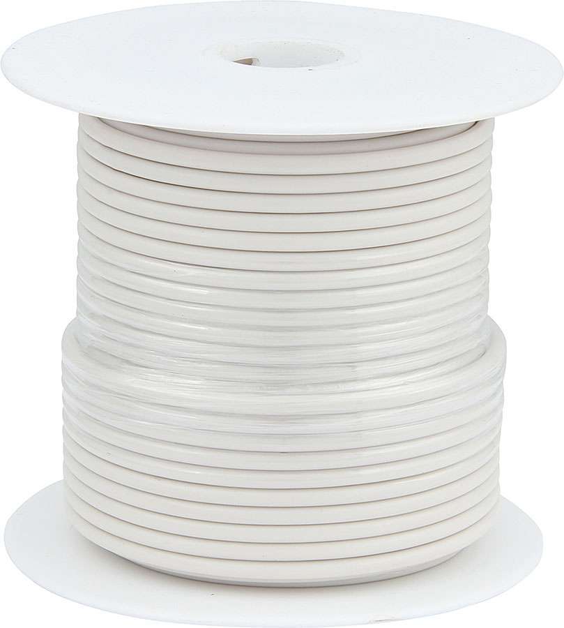 Allstar Performance 20-76512 20 AWG White Primary Wire 100 ft Roll