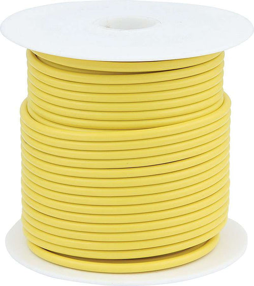Allstar Performance 20 AWG Yellow Primary Wire, 100 Feet Roll, Copper Conductor with Plastic Insulation