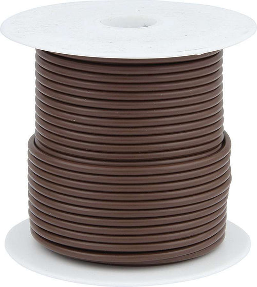 Allstar Performance 20-76515 20 AWG Brown Primary Wire 100 Feet Copper With Plastic Insulation
