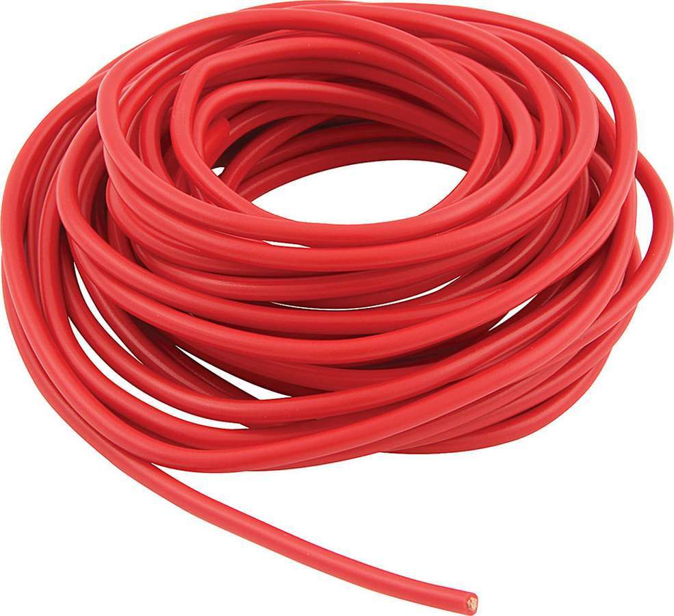 Allstar Performance 14 AWG Red Primary Wire 20ft Roll with Copper Conductors and Plastic Insulation