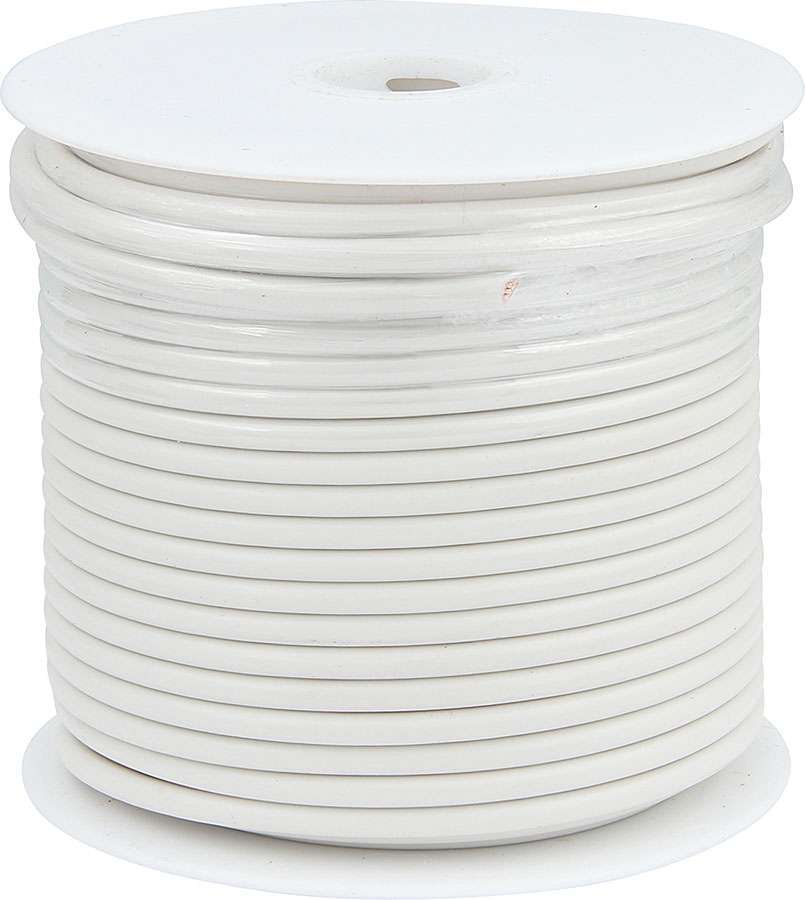 Allstar Performance 12 AWG White Primary Wire 100ft Roll