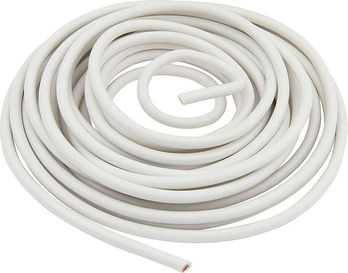 Allstar Performance 10AWG White Primary Wire 10 Feet Copper with Plastic Insulation