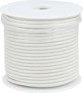 Allstar Performance 10AWG White Primary Wire 75 ft Roll with Copper Conductors and Plastic Insulation