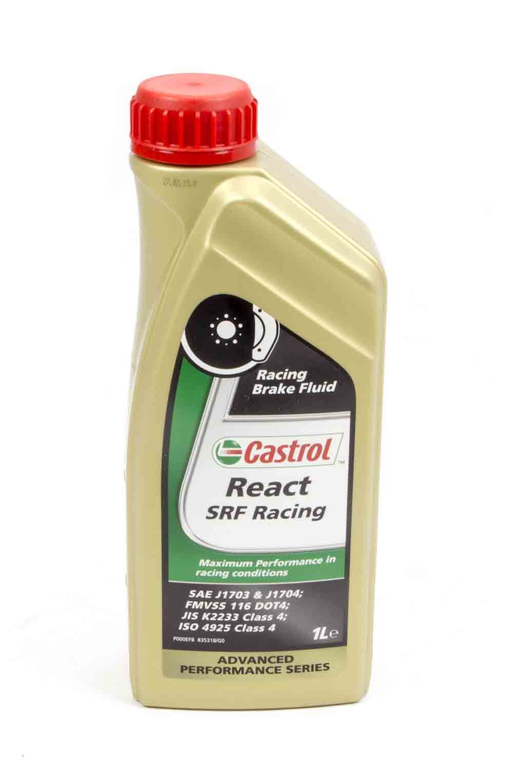 Allstar Performance ALL78115 Castrol SRF DOT 4 Brake Fluid 33.8 oz Bottle