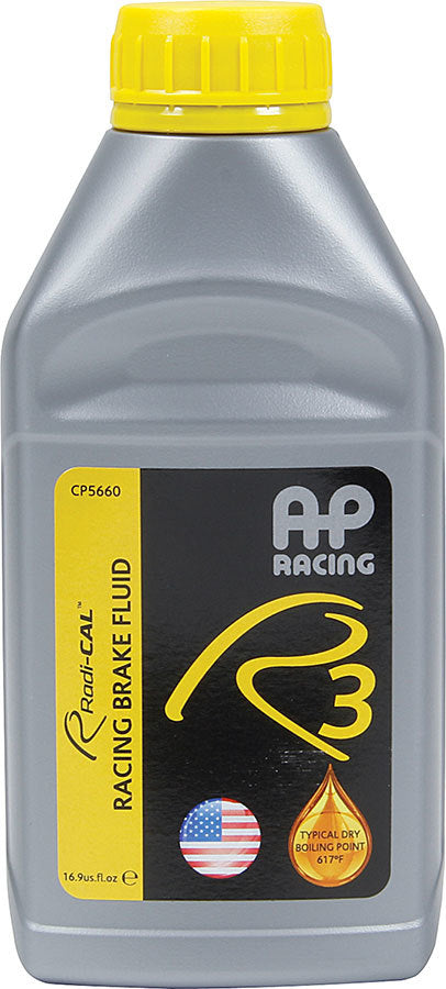 Allstar Performance ALL78116 Radi-Cal R3 DOT 4 Brake Fluid 16.9 oz Bottle
