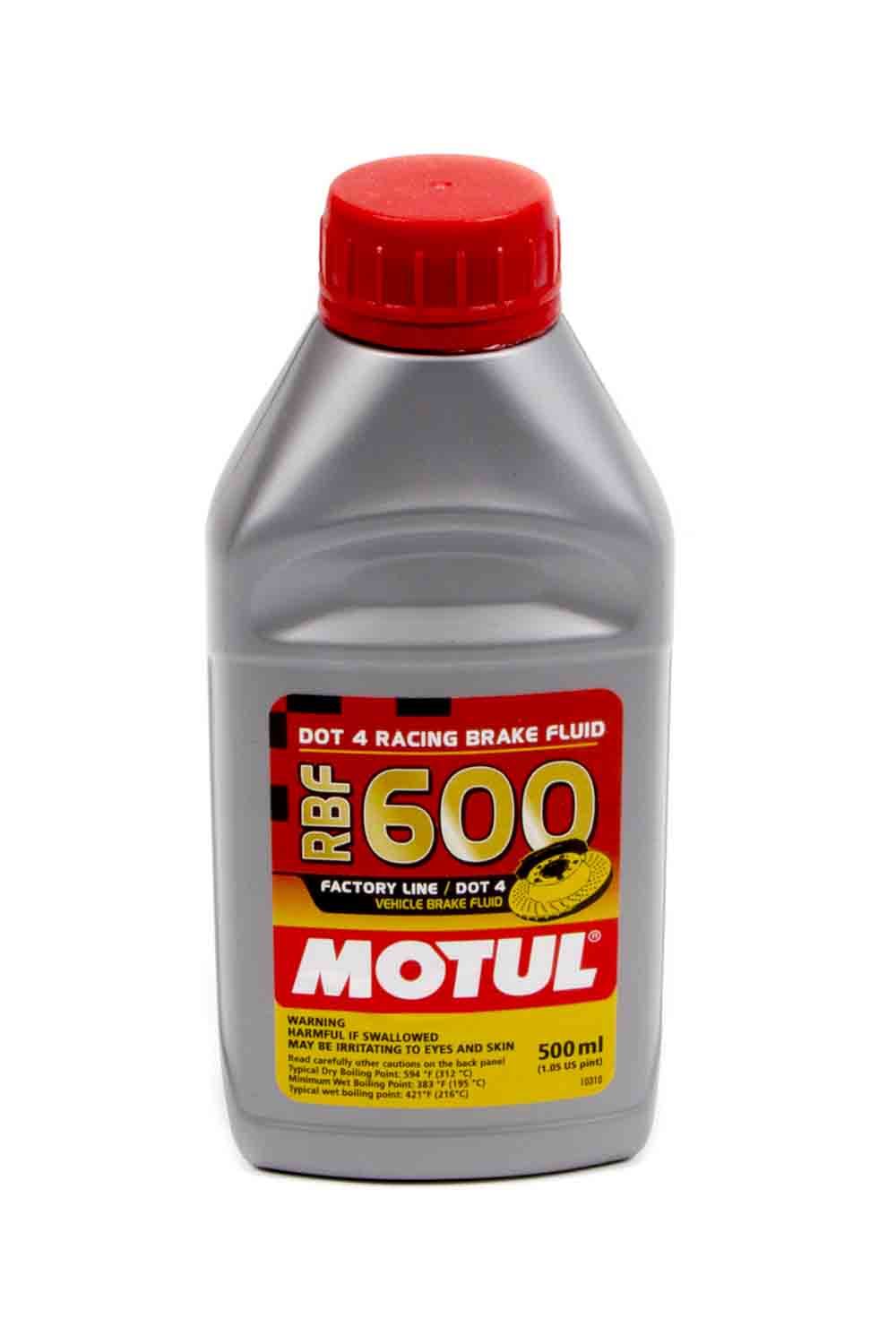Allstar Performance ALL78117 Motul 600 DOT 4 Synthetic Brake Fluid, 16.9 oz