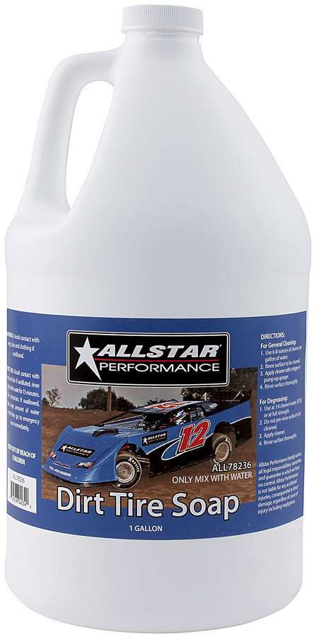 Allstar Performance ALL78236 Dirt Tire Soap, 1-Gallon Jug for Effective Tire Cleaning