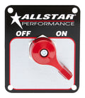 Allstar Performance ALL80159 Battery Disconnect Rotary Switch Panel Mount 175 Amp 12V Alternator Posts Aluminum Black Silver