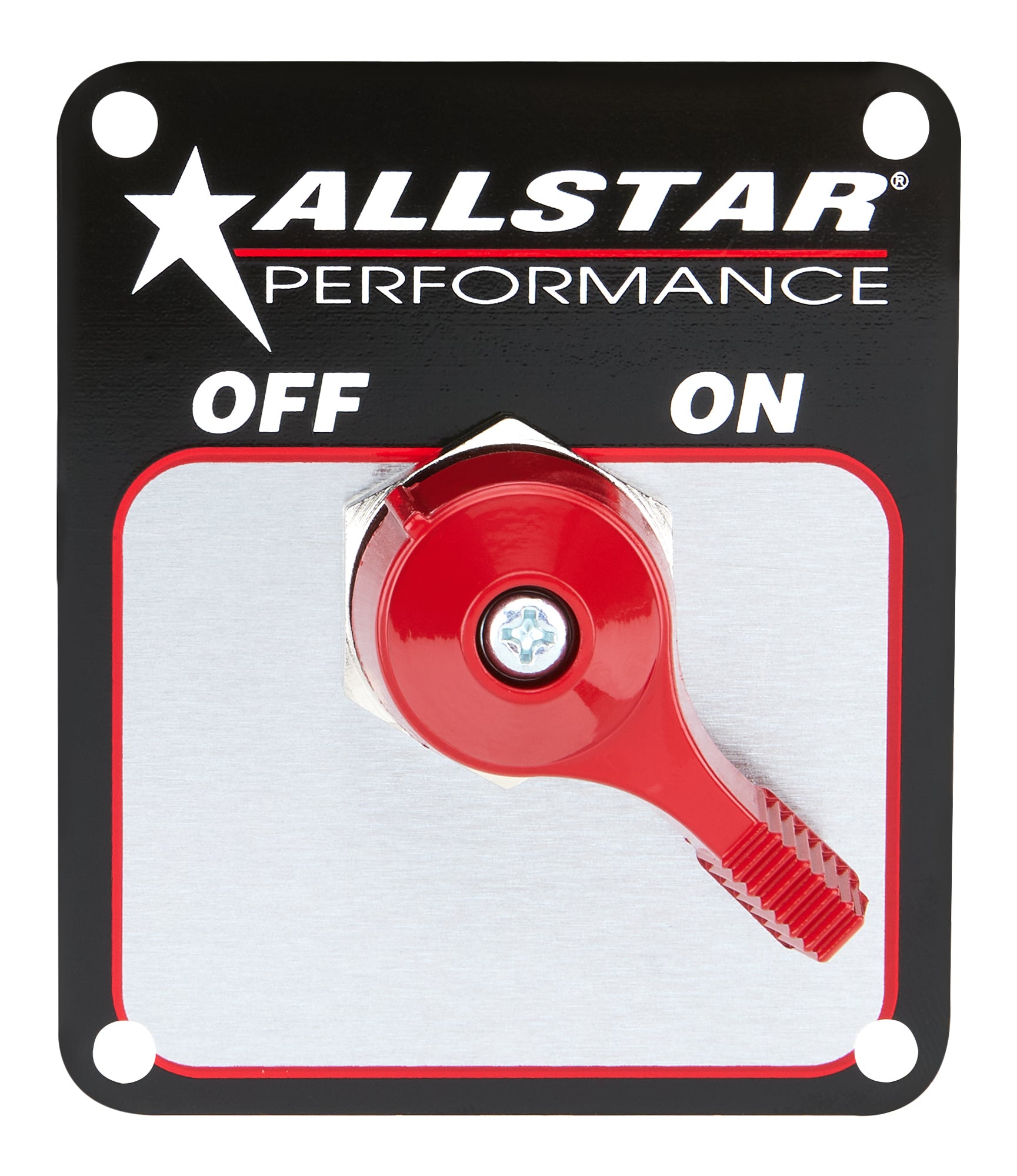Allstar Performance ALL80159 Battery Disconnect Rotary Switch Panel Mount 175 Amp 12V Alternator Posts Aluminum Black Silver
