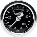 Allstar Performance ALL80206 1.5 Inch Mechanical Liquid Filled Pressure Gauge 0-100 PSI