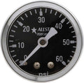Allstar Performance 80214 1.5-Inch Mechanical Pressure Gauge 0-60 PSI
