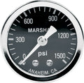 Allstar Performance ALL80218 1.5-inch Mechanical Pressure Gauge 0-1500 PSI
